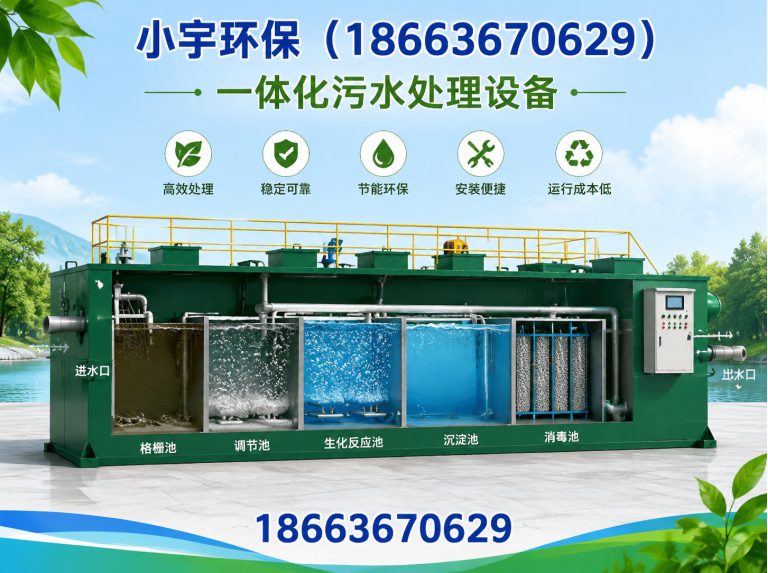 诸城市污水处理设备厂家展示图
