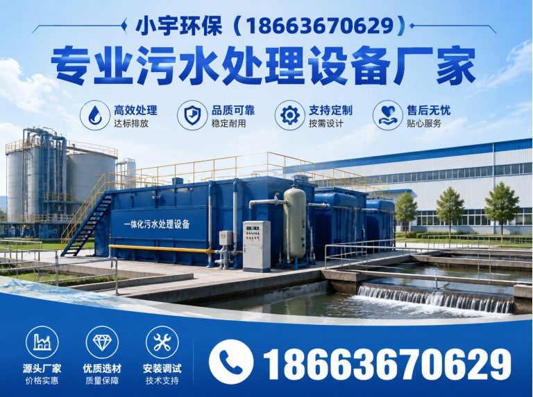 诸城市生活污水处理设备展示图