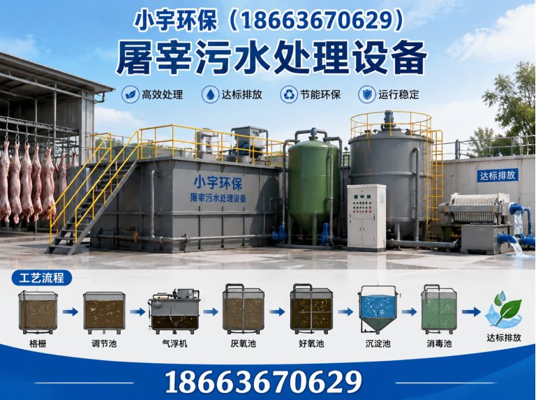 诸城市屠宰污水处理设备展示图